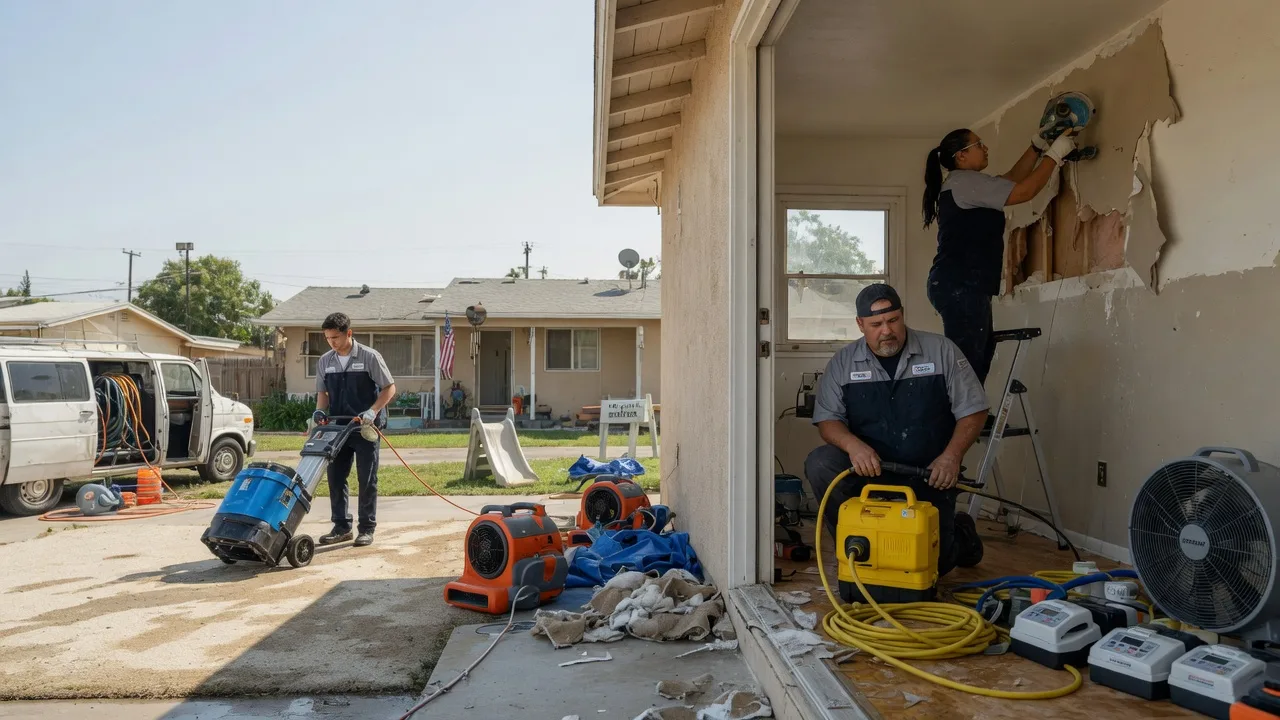 Water Damage Restoration in Beaumont, CA near me